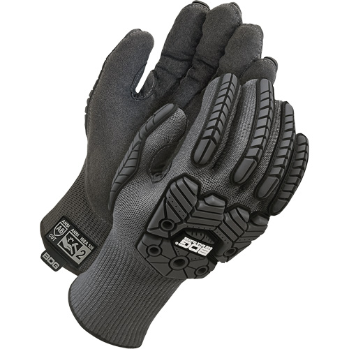 Deny&reg; Lined Cut-Resistant Impact Gloves, 8, Microfibre Palm, Elastic Cuff Toolneeds Inc.