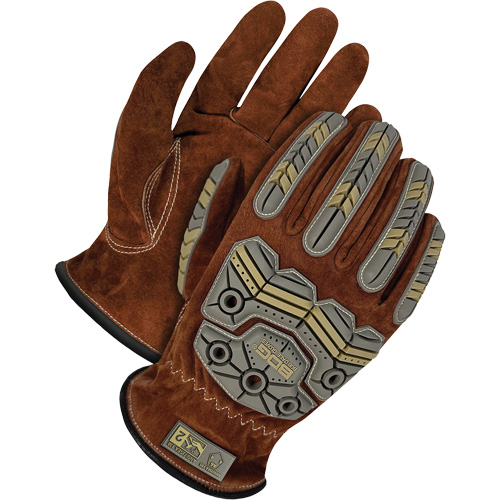 Gants de conducteur classiques r&eacute;versibles &agrave; grain, T-petit, Paume en Cuir fleur de porc Toolneeds Inc.