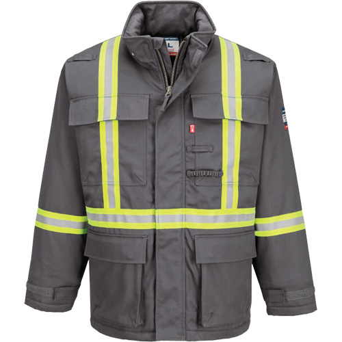 Parka dhiver isol&eacute;e 88/12 Bizflame, Gris, Petit Toolneeds Inc.