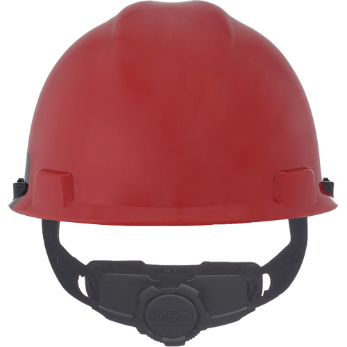 Casque sp&eacute;cialis&eacute; V-Gard, Suspension Rochet, Noir/Rouge Toolneeds Inc.