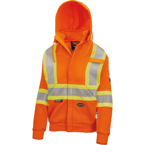 Chandail lourd avec capuchon, Femmes, T-petit, Orange haute visibilit&eacute; Toolneeds Inc.