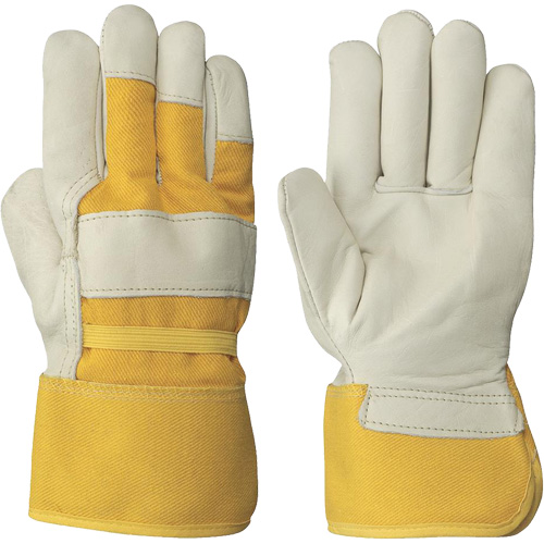 Women's Insulated Cow Grain Gloves, One Size, Grain Cowhide Palm, Fleece Inner Lining Toolneeds Inc.