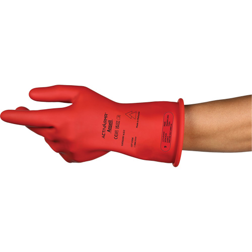 Gants &eacute;lectriques isol&eacute;s ultra l&eacute;gers ActivArmr RIG R011RUL, ASTM classe 0, Taille 8, 11" lo Toolneeds Inc.