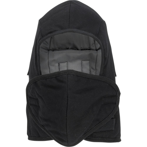 Doublure matelass&eacute;e ignifug&eacute;e Pioneer 766A pour casque de s&eacute;curit&eacute; avec embout buccal amovible, Noir/Gris, Coton/FR-Tech/Modacrylique/Nylon Toolneeds Inc.