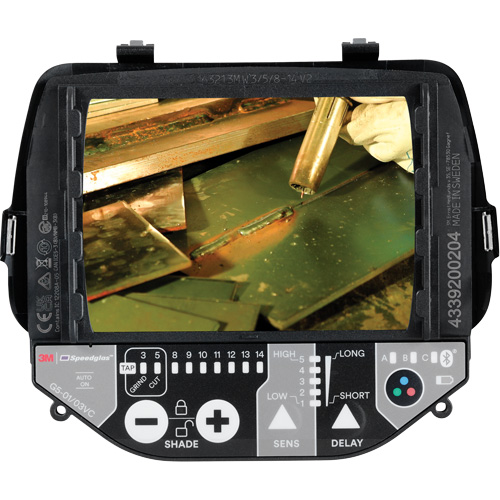 Speedglas G5 Auto-Darkening Variable Colour Filter, 2-4/5" W x 4-1/4" H Viewing Area, For Use With G5-01 and G5-03 helmets Toolneeds Inc.