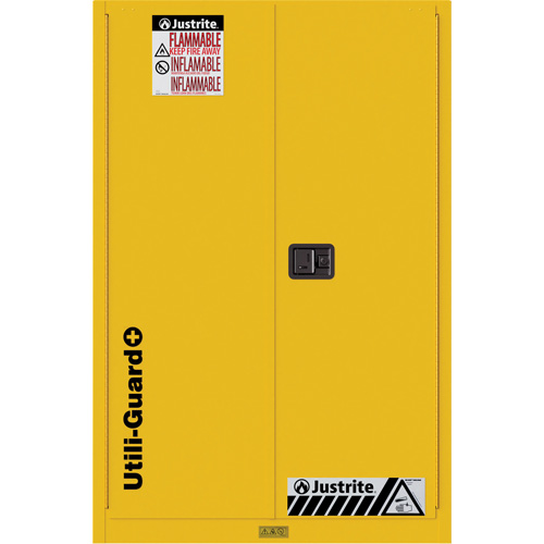Armoire de s&eacute;curit&eacute; pour produits inflammables Utili-Guard+, 90 gal., 2 Porte(s), 43" La x 65" h x 37" p Toolneeds Inc.