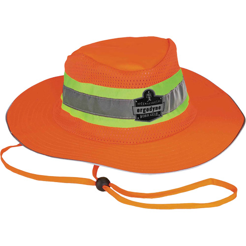 Chapeau de soleil de garde forestier GloWear 8935, grand/tr&egrave;s-grand, Orange haute visibilit&eacute;, Polyester Toolneeds Inc.