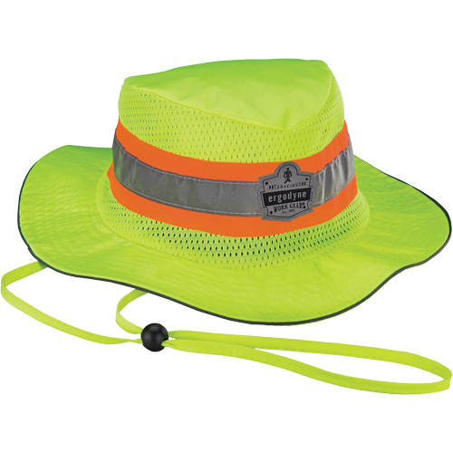 Chapeau de soleil de garde forestier GloWear 8935, petit/moyen, Jaune lime haute visibilit&eacute;, Polyester Toolneeds Inc.