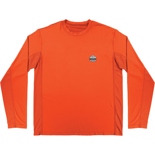 Chill-Its 6689 Cooling Long Sleeve Sun Shirt with UV Protection, Orange, Small Toolneeds Inc.