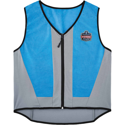 Chill-Its 6667 Wet Evaporative Cooling Vest with Zipper Closure, 5X-Large, Blue Toolneeds Inc.
