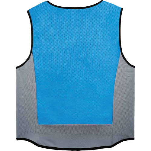 Chill-Its 6667 Wet Evaporative Cooling Vest with Zipper Closure, 5X-Large, Blue Toolneeds Inc.