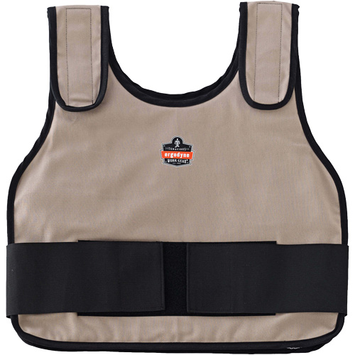 Veste de refroidissement &agrave; changement de phase standard avec sachets de recharge Chill-Its 6230, Petit/Moyen, Khaki Toolneeds Inc.