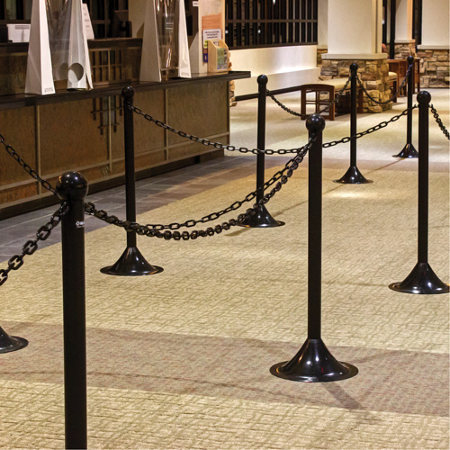 Chaîne de barri&egrave;re en plastique, Vert Toolneeds Inc.