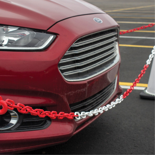 Bicolour Plastic Barrier Chain, Green/White Toolneeds Inc.