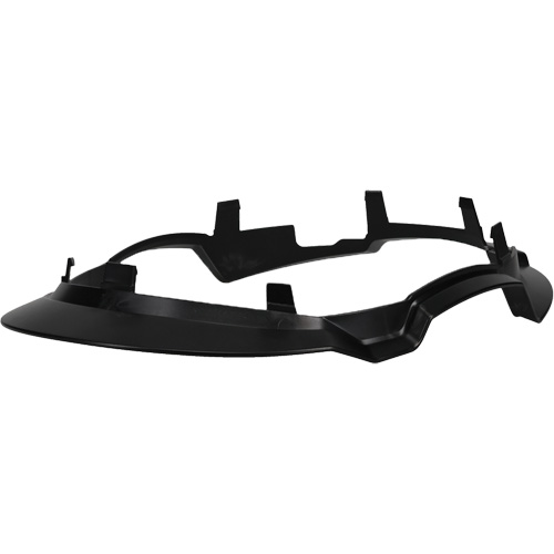 Bordure &eacute;troite compl&egrave;te &agrave; agrafe pour casque d'alpiniste RZRBack, blanc Toolneeds Inc.