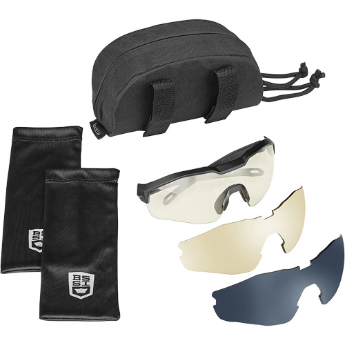 MY6 Safety Glasse Eyeshield Kit, Clear/Copper/Smoke Lens, Anti-Fog/Anti-Scratch, ANSI Z87+ Toolneeds Inc.