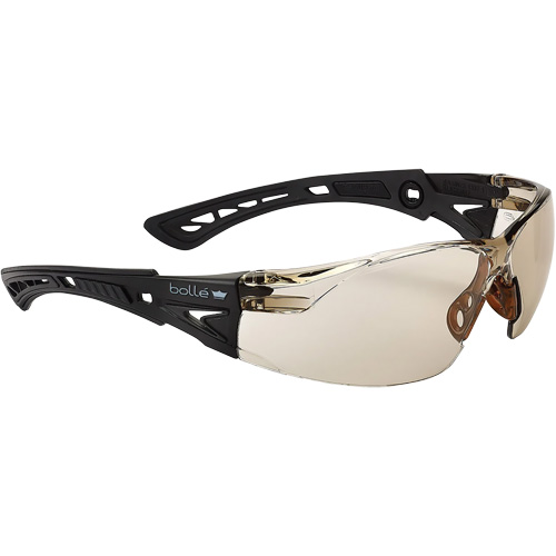 Rush+ BSSI Safety Glasses, Copper/Brown Lens, Anti-Fog/Anti-Scratch, ANSI Z87+ Toolneeds Inc.