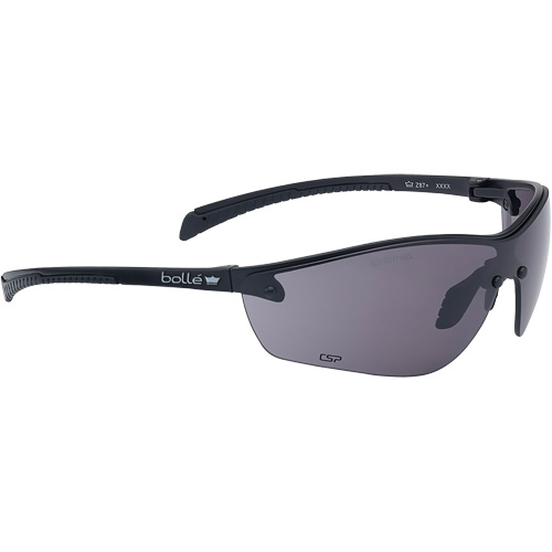 Silium+ BSSI Safety Glasses, Smoke/Grey Lens, Anti-Fog/Anti-Scratch, ANSI Z87+ Toolneeds Inc.