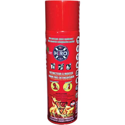 Hero 911 PFAS-Free Fire Extinguisher, ACK, 500 ml Capacity Toolneeds Inc.
