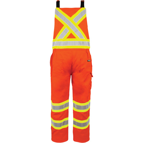 High-Visibility Unlined Overalls, Medium, High Visibility Orange Toolneeds Inc.