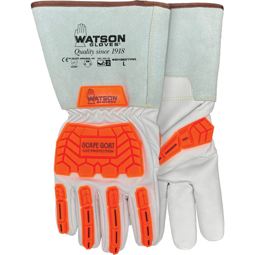 Gants r&eacute;sistants &agrave; la coupe Scape Goat, 2T-Grand, Paume en Ch&egrave;vre, Poignet Manchette/Conducteur Toolneeds Inc.