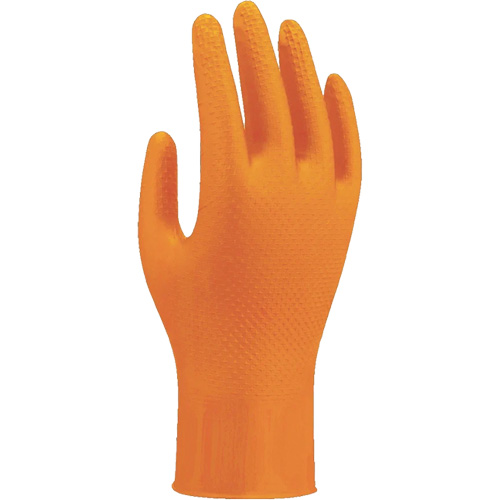 Gants jetables haute visibilit&eacute; 709HVO, 7/Petit, Nitrile, 8 mils, Sans poudre, Orange Toolneeds Inc.
