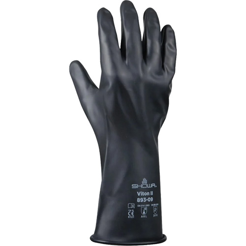 Gants r&eacute;sistant &agrave; l'acide & aux produits chimiques, Taille Moyen/8, 12" lo, Caoutchouc butyle/Viton, 12 mils Toolneeds Inc.