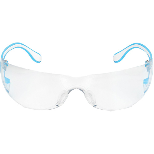 Lunettes de s&eacute;curit&eacute; bleu/blanc Adapt Lite, Lentille Transparent, Antibu&eacute;e/Anti-&eacute;gratignures, ANSI Z87+/R&eacute;pond ou surpasse la norme CSA Z94.3 Toolneeds Inc.