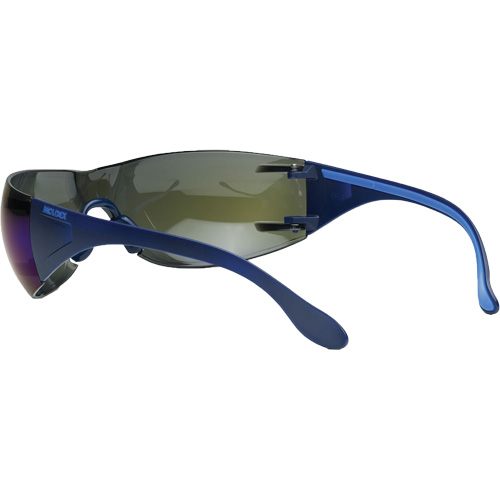 Adapt Lite Safety Glasses, Blue Mirror Lens, Anti-Fog/Anti-Scratch, ANSI Z87+/Meets/Exceeds CSA Z94.3 Toolneeds Inc.