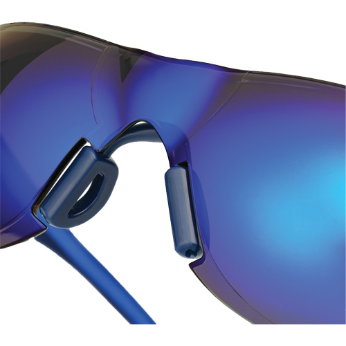 Adapt Lite Safety Glasses, Blue Mirror Lens, Anti-Fog/Anti-Scratch, ANSI Z87+/Meets/Exceeds CSA Z94.3 Toolneeds Inc.