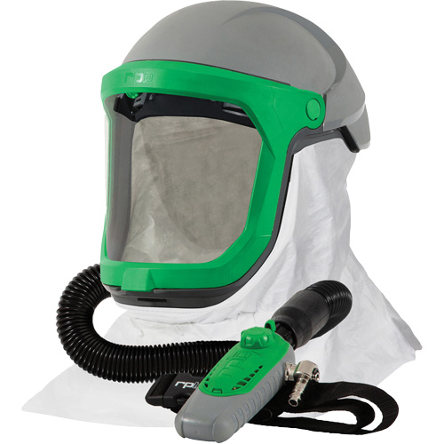 Z-Link Respirator with Tychem 4000 Shoulder Cape & C40, Facepiece Respirator/Welding Helmet Toolneeds Inc.
