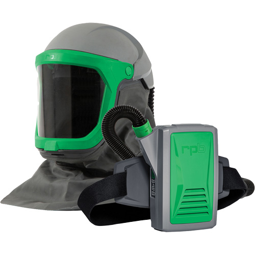 Z-Link Powered Air Respirator with Zytec FR Shoulder Cape, Facepiece Respirator/Welding Helmet Toolneeds Inc.