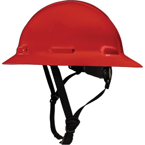 LIDGUARD&reg; Full Brim Hardhat with Chinstrap, Meets CSA Type 1, Ratchet Suspension, Vented Toolneeds Inc.