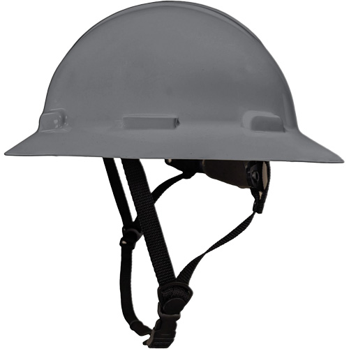 Casque de s&eacute;curit&eacute; &agrave; bordure compl&egrave;te LIDGUARD avec mentonni&egrave;re, R&eacute;pond aux normes CSA type 1, Suspension Rochet, Ventil&eacute; Toolneeds Inc.