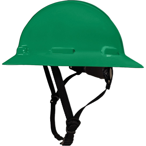 LIDGUARD&reg; Full Brim Hardhat with Chinstrap, Meets CSA Type 2, Ratchet Suspension, Vented Toolneeds Inc.