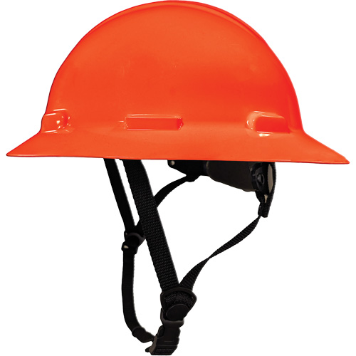 LIDGUARD&reg; Full Brim Hardhat with Chinstrap, Meets CSA Type 2, Ratchet Suspension, Vented Toolneeds Inc.