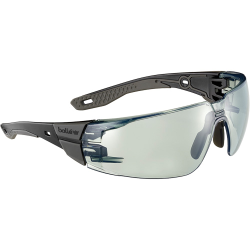 RUSH+ 2.0 M/L Safety Glasses with Black & Grey Frame, Grey/IR 1.7 Lens, Anti-Fog/Anti-Scratch, ANSI Z87+ Toolneeds Inc.