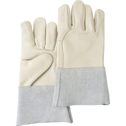 Gants de travail d'usage standard, Grand, Paume en Cuir fleur de vache Toolneeds Inc.