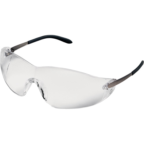 Lunettes de s&eacute;curit&eacute; Blackjack, Lentille Transparent, Anti-&eacute;gratignures, ANSI Z87+/R&eacute;pond ou surpasse la norme CSA Z94.3 Toolneeds Inc.
