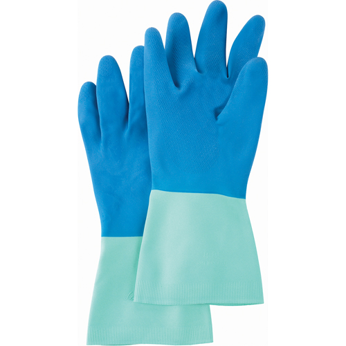 Gants Protector, Taille 2T-Grand/10/10,5, 13" lo, Nitrile, Doublure en Ouat&eacute;e, 28 mils Toolneeds Inc.