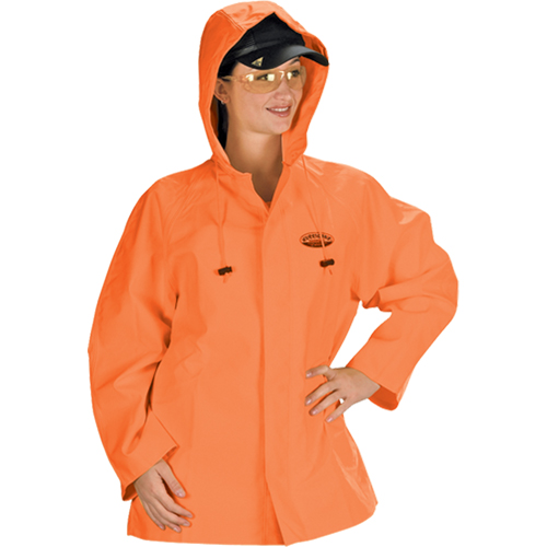 Hurricane Flame Retardant/Oil Resistant Rain Suits - Jacket, 4X-Large, High Visibility Orange Toolneeds Inc.