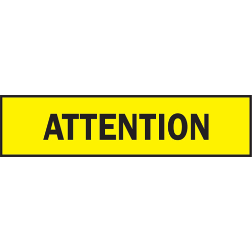 Barricade Tape, Bilingual, 3" W x 200' L, 3 mils, Black on Yellow Toolneeds Inc.