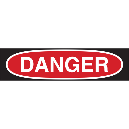 "Danger" Sign, 7" x 10", Polystyrene, English Toolneeds Inc.
