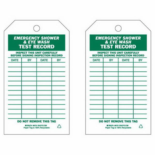&eacute;tiquettes de rapport d'essai/inspection, Papier, 4" la x 7" h, Anglais Toolneeds Inc.