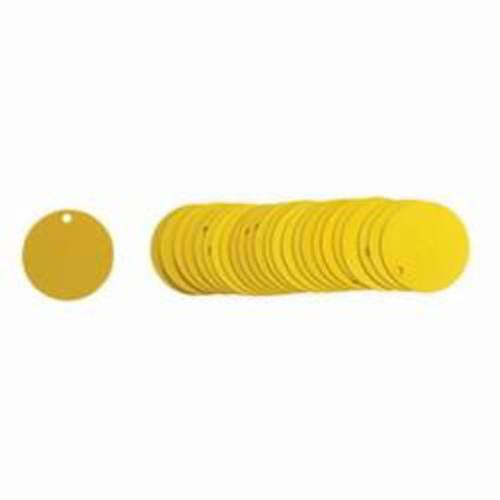 Blank Round Valve Tags, Aluminum, 2" dia Toolneeds Inc.