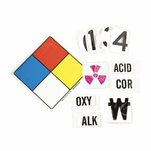 Trousse de syst&egrave;me de plaques-&eacute;tiquettes NFPA Toolneeds Inc.