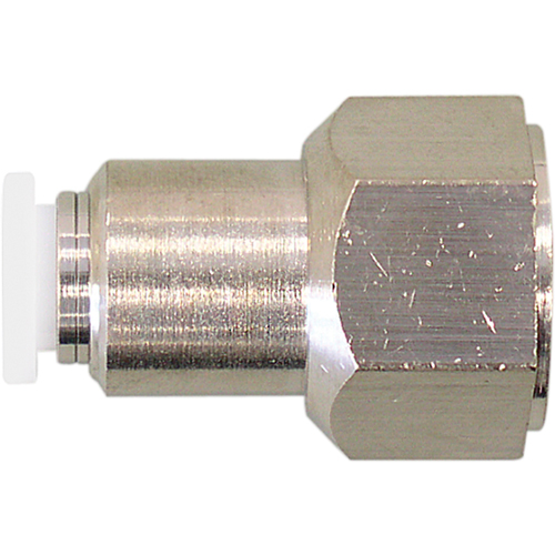 Raccord femelle droit filet&eacute; Topfit, 1/4" dia., Polym&egrave;re Toolneeds Inc.