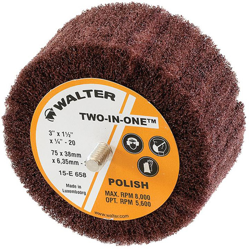 Meule &agrave; lamelles abrasives Two-In-One Toolneeds Inc.