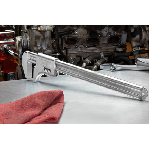 Automotive Wrench, 18" L, 21.3 mm Max Width, Chrome Toolneeds Inc.