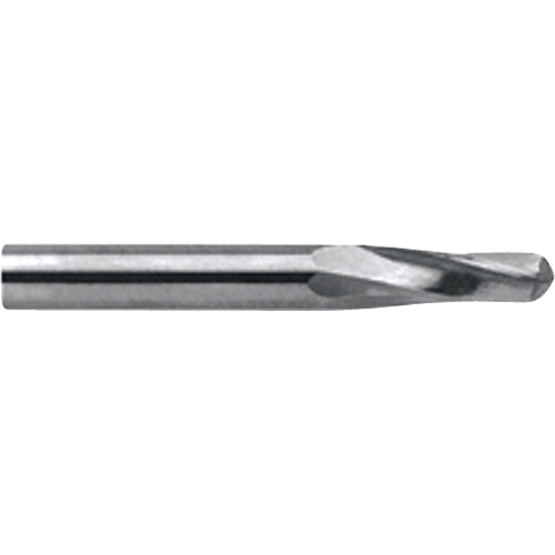 Ball End Extended Length End Mill, 1/8" Dia., 2 Flutes, Carbide Toolneeds Inc.